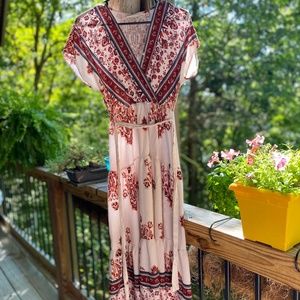 SOLD*** Target Knox Rose short sleeve dress long XS